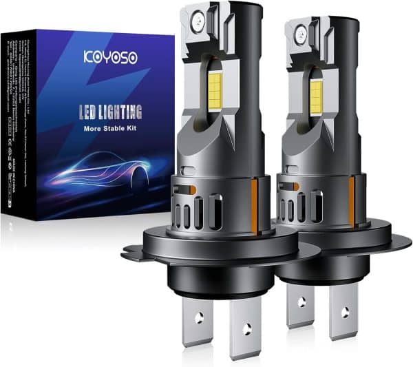 KOYOSO H7 LED 55W 15000LM lampadine auto recensione